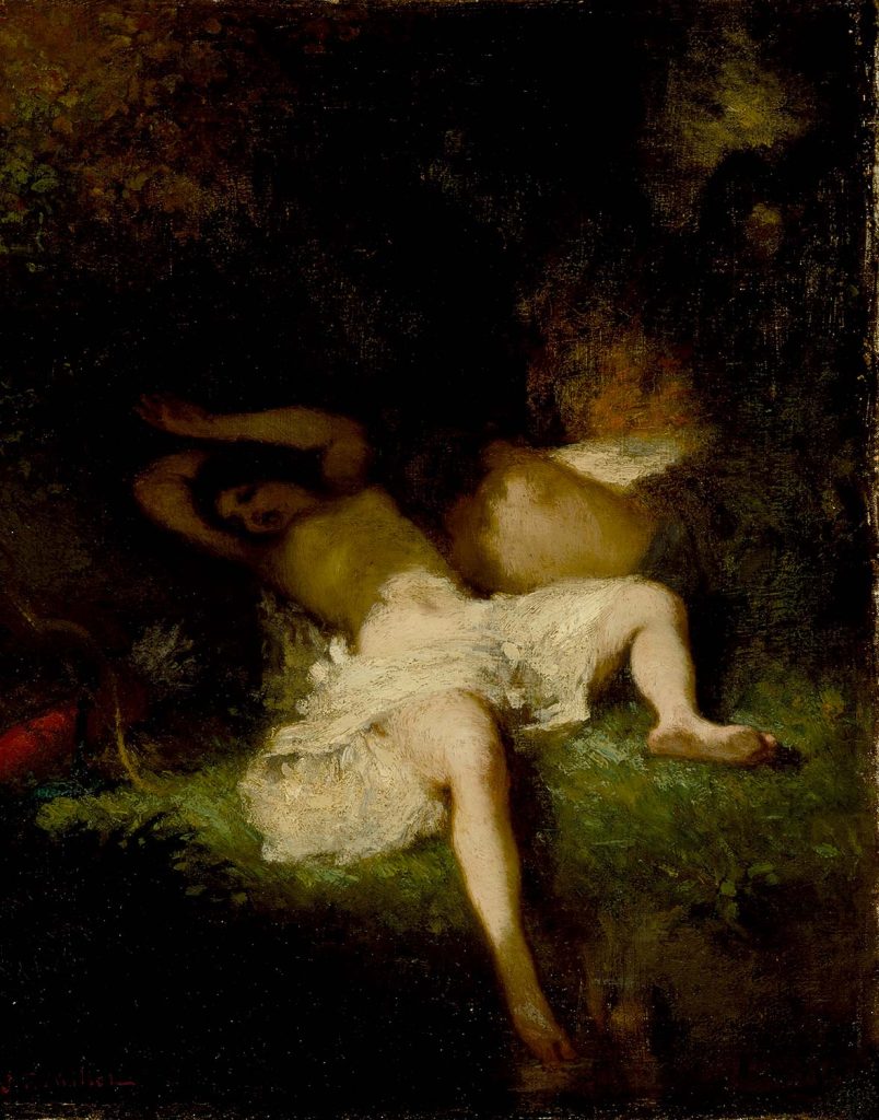 Diana Resting by Jean-François Millet