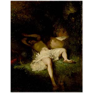 Diana Resting by Jean-François Millet