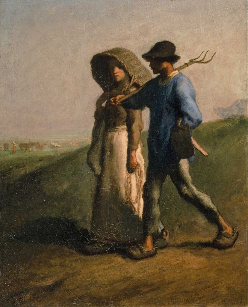 Going to Work by Jean-François Millet