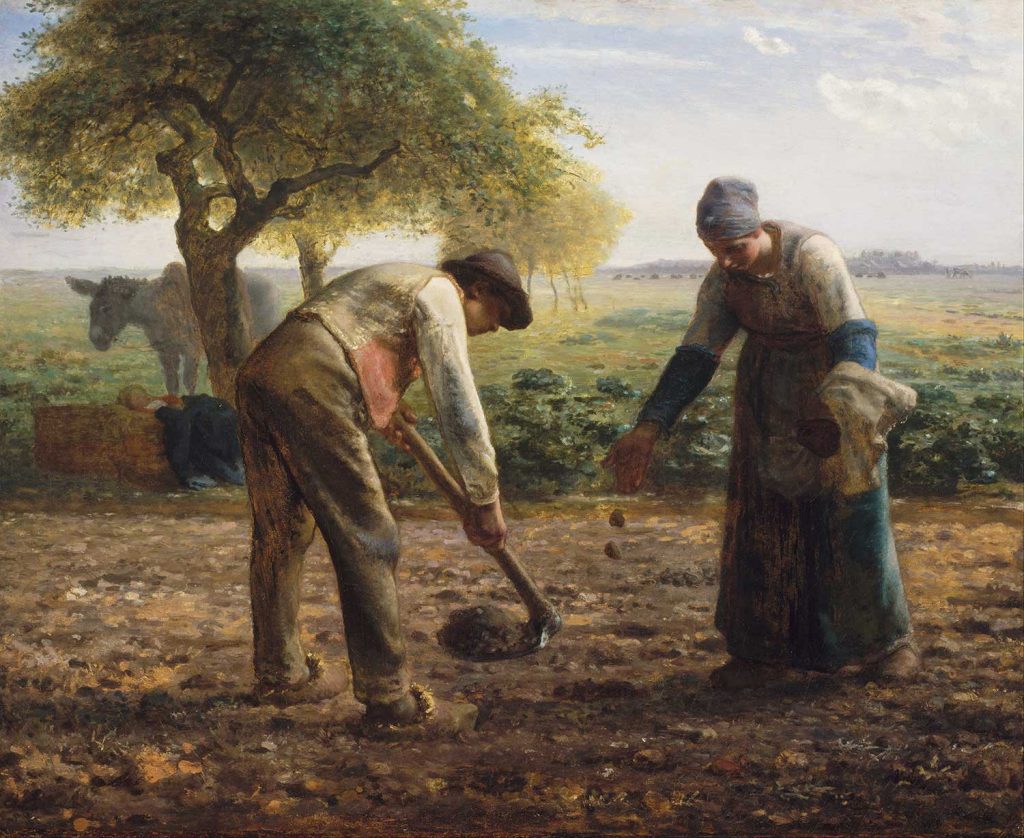 Potato Planters by Jean-François Millet