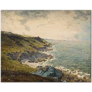 The Coast at Gréville by Jean-François Millet