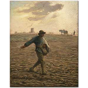 The Sower by Jean-François Millet