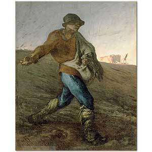 The Sower by Jean-François Millet