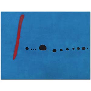 Blue II by Joan Miró