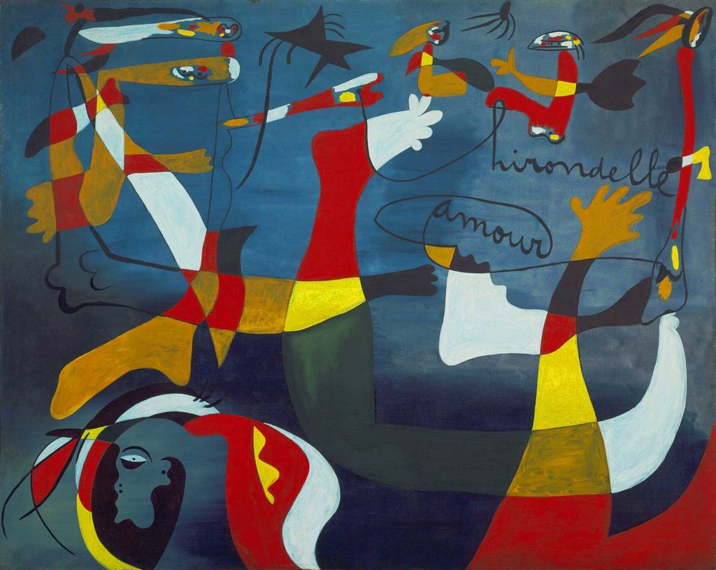 Hirondelle Amour by Joan Miró
