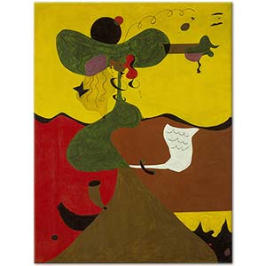 Portrait of Mistress Mills by Joan Miró