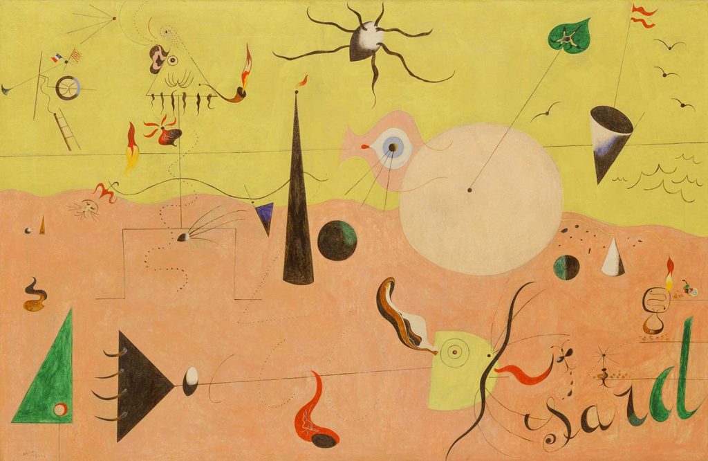 The Hunter by Joan Miró