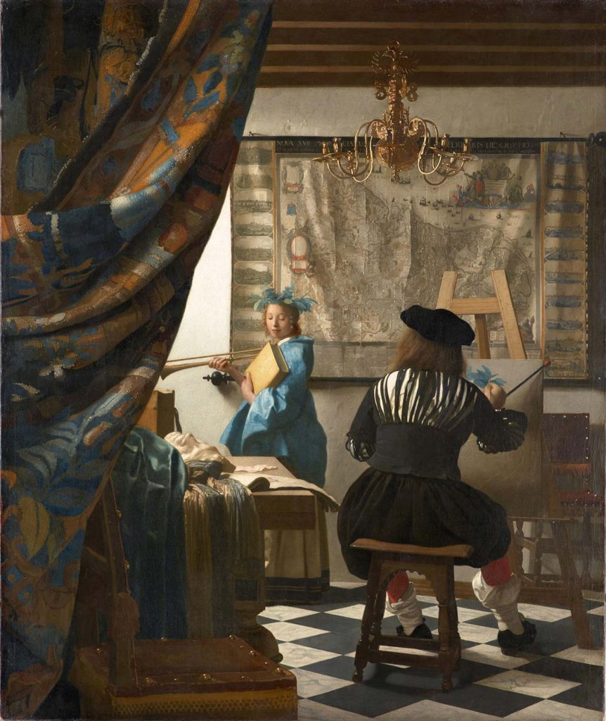 The Art of Painting by Johannes Vermeer