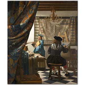 The Art of Painting by Johannes Vermeer