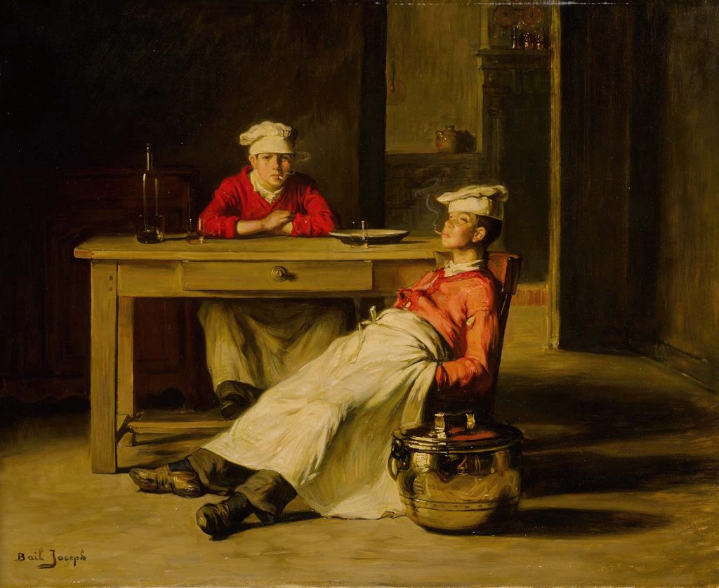 Les Petits Cuisiniers by Joseph Bail