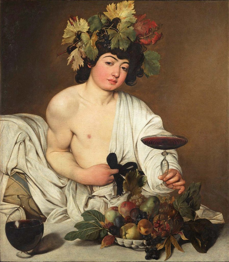 Bacchus by Caravaggio