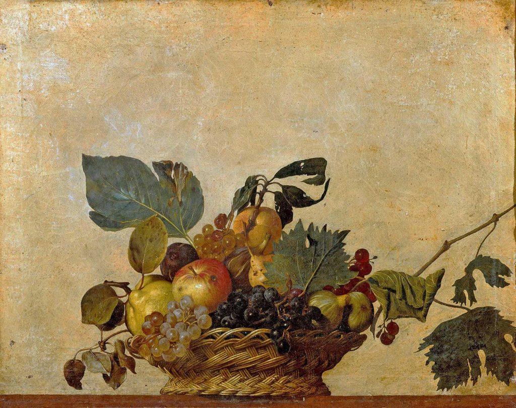 Basket of Fruit by Caravaggio