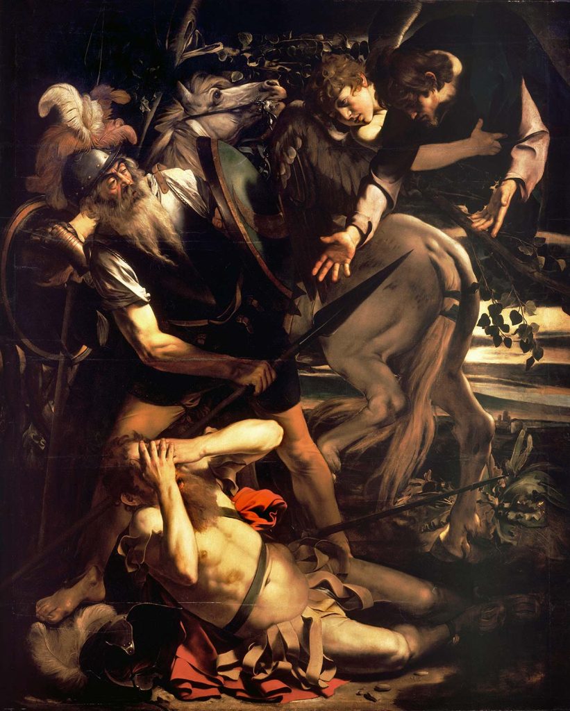 Conversion of Saint Paul by Caravaggio