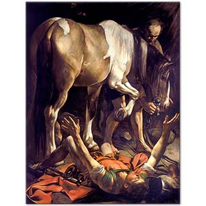 Conversion of the St. Paul on the Way to Damascus by Caravaggio