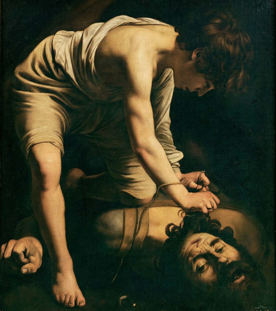 David with the Head of Goliath by Caravaggio