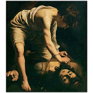 David with the Head of Goliath by Caravaggio