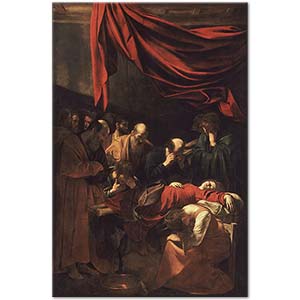 The Death of the Virgin by Caravaggio