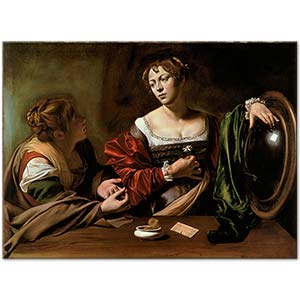 Martha and Mary Magdalene by Caravaggio