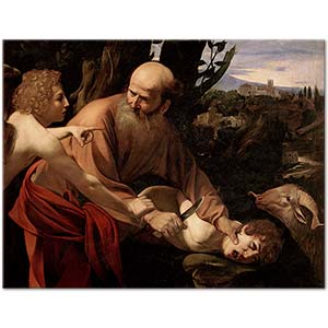 Sacrifice of Isaac by Caravaggio
