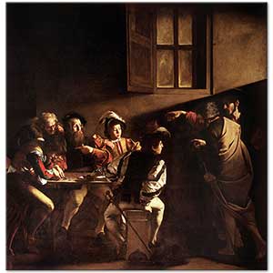 The Calling of Saint Matthew by Caravaggio