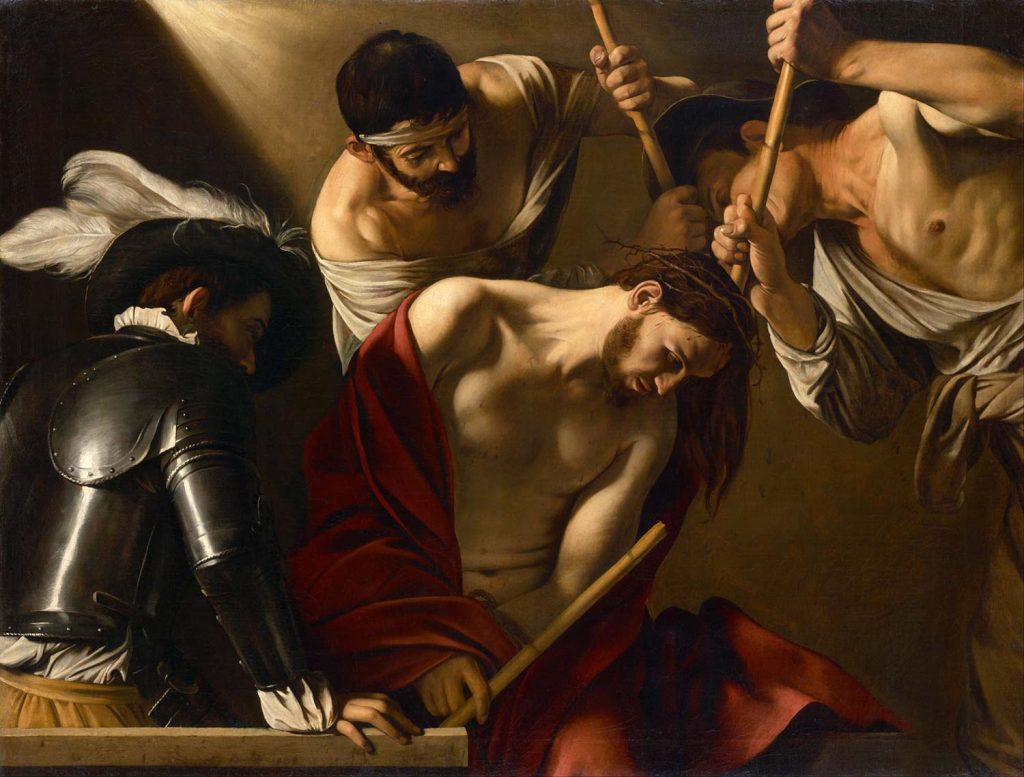 The Crowning with Thorns by Caravaggio