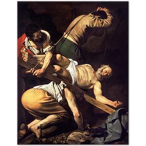 The Crucifixion of Saint Peter by Caravaggio