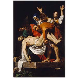 The Entombment of Christ by Caravaggio