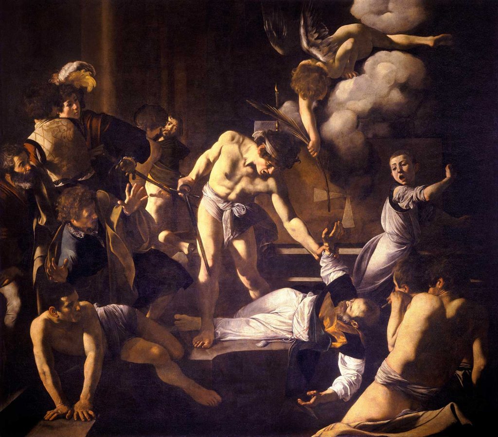 The Martyrdom of Saint Matthew by Caravaggio