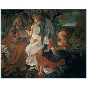 The Rest on the Flight into Egypt by Caravaggio