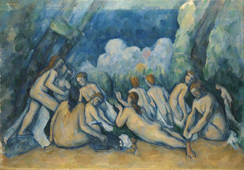 Bathers (Les Grandes Baigneuses) by Paul Cézanne