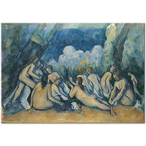 Bathers (Les Grandes Baigneuses) by Paul Cézanne