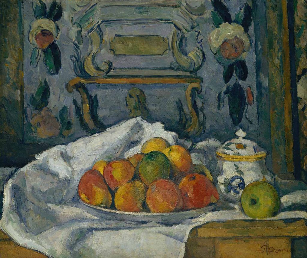 Dish of Apples by Paul Cézanne