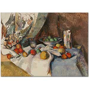 Still Life with Apples by Paul Cézanne