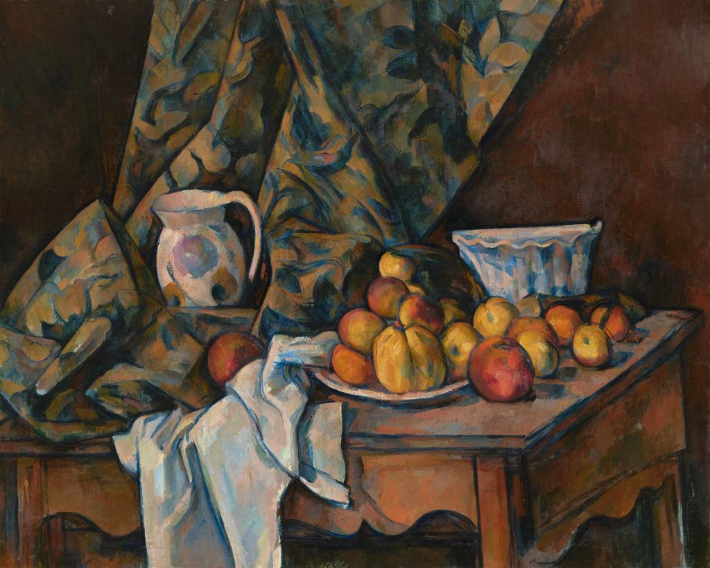 Still Life with Apples and Peaches by Paul Cézanne