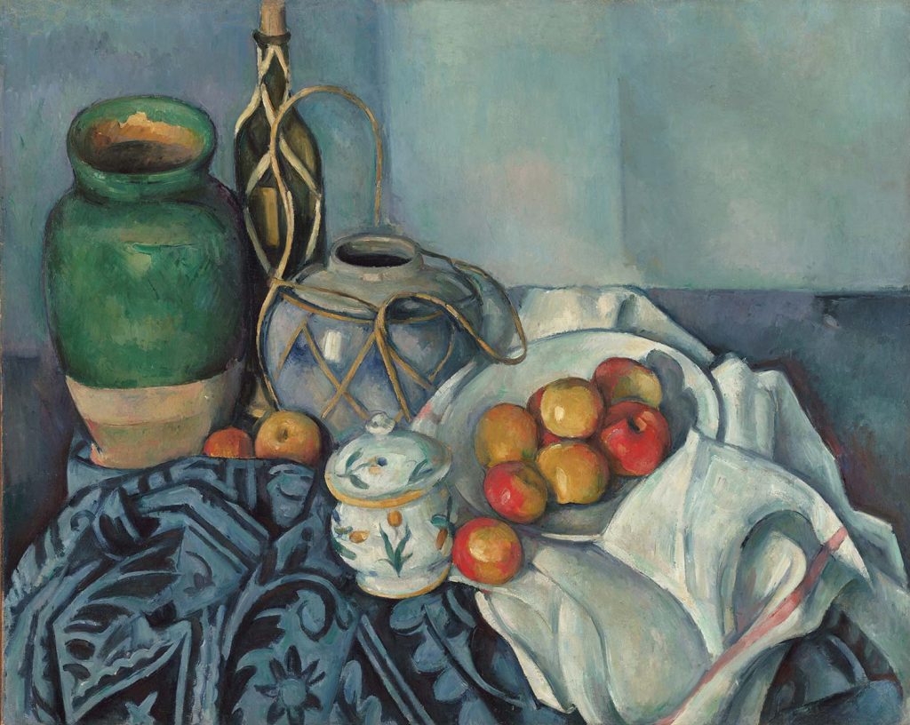 Still Life with Apples by Paul Cézanne