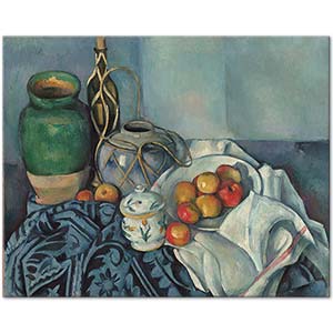 Still Life with Apples by Paul Cézanne