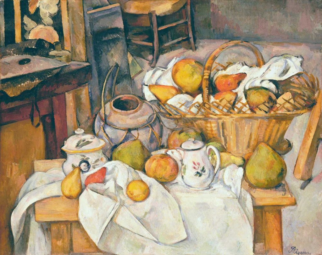 Kitchen Table by Paul Cézanne