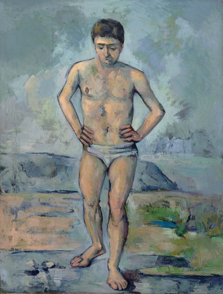 The Bather by Paul Cézanne