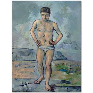 The Bather by Paul Cézanne