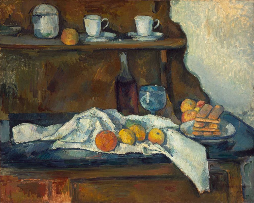 The Buffet by Paul Cézanne