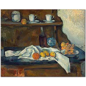 The Buffet by Paul Cézanne