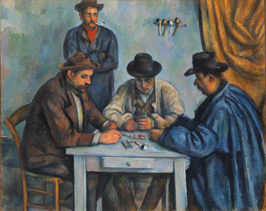 The Card Players by Paul Cézanne