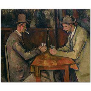 The Card Players by Paul Cézanne