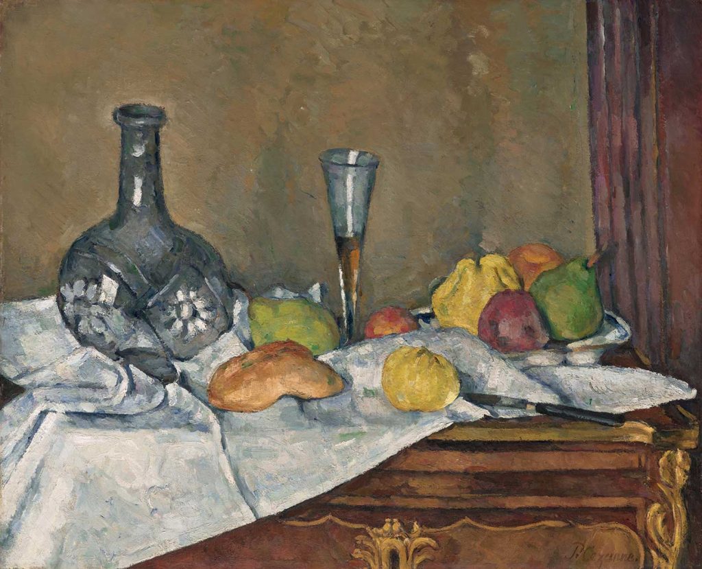 The Dessert by Paul Cézanne