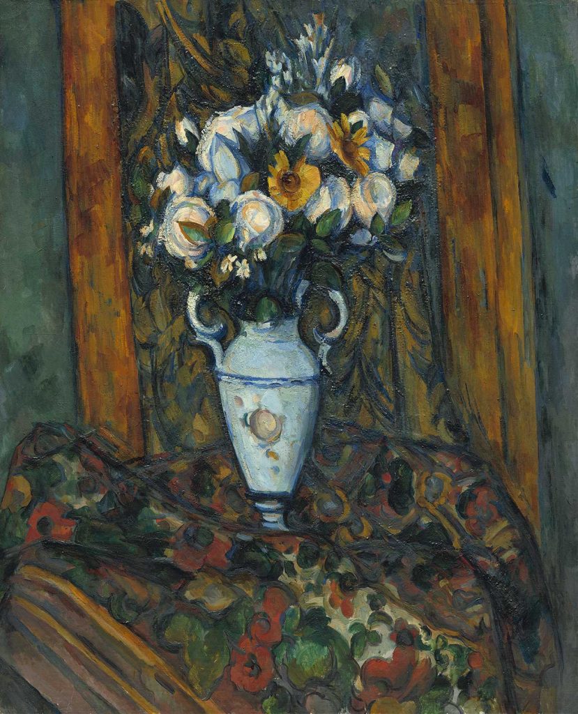 Vase of Flowers by Paul Cézanne