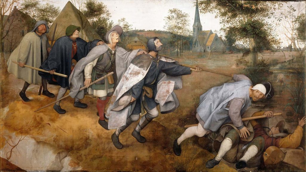 The Blind Leading the Blind by Pieter Bruegel the Elder