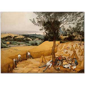 The Harvesters by Pieter Bruegel the Elder