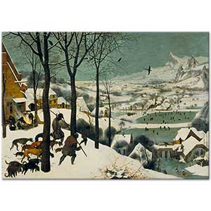 The Hunters in the Snow by Pieter Bruegel the Elder