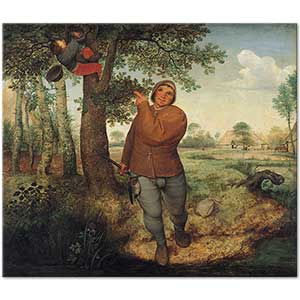 The Peasant and the Nest Robber by Pieter Bruegel the Elder