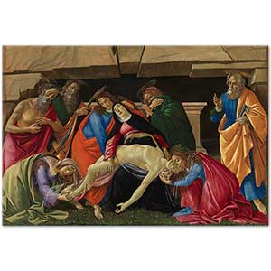 Lamentation of Christ by Sandro Botticelli